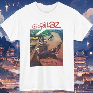 Gorillaz The Gang Is Back Retro Music Fan Collector Classic Graphic T-Shirt 91
